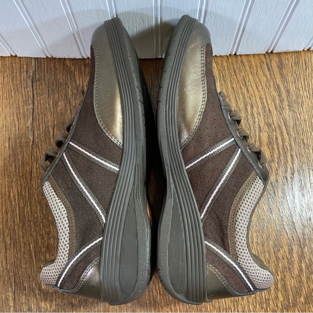 Grasshoppers Brown Suede/Copper Sneaker Wmn Sz 7.5 - Picture 8 of 11